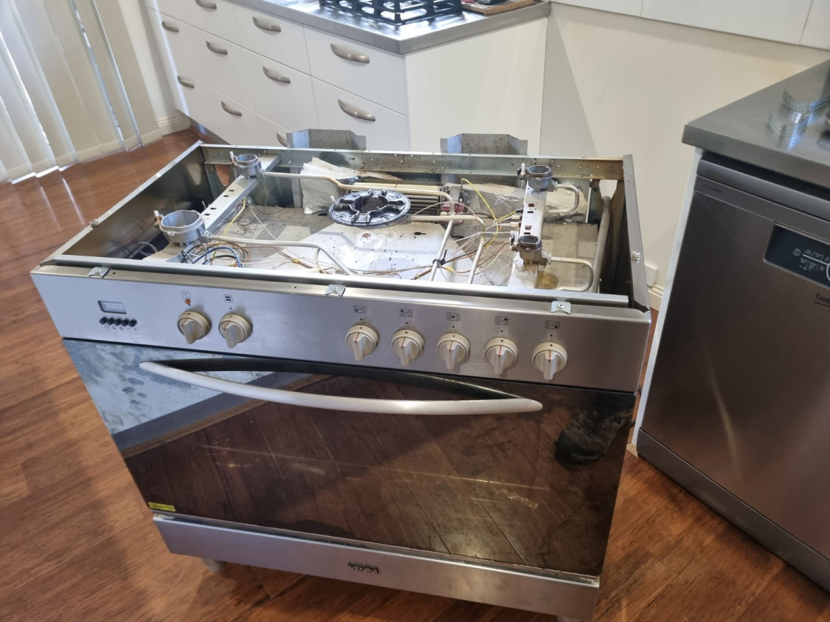 Dual Fuel Oven Ignition Fault